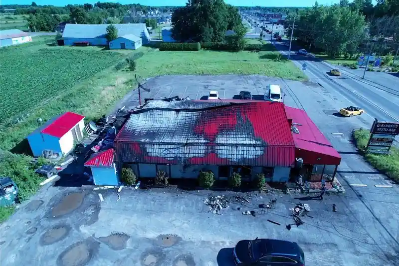 image d'une maison après les services